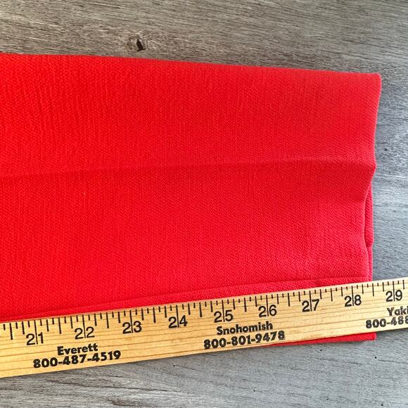 Ba&Sh Red Slim Pants Trousers Size 2 Workwear - Picture 13 of 14